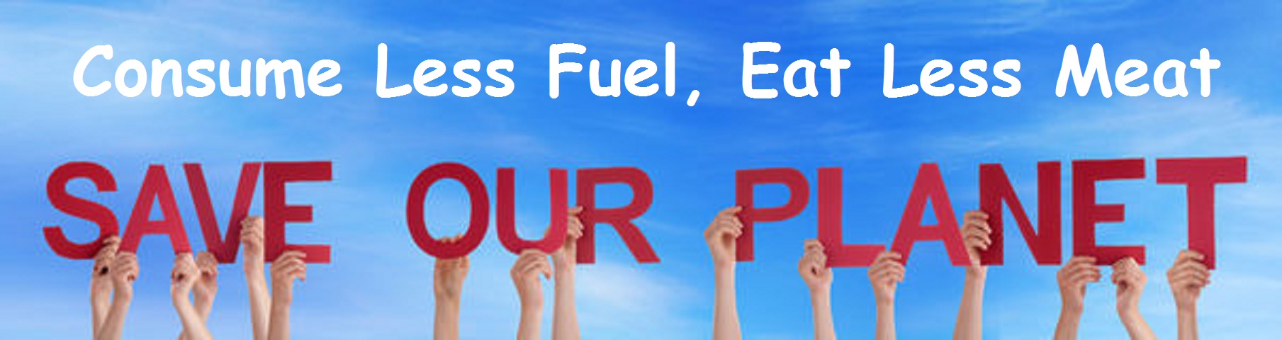 Consume Less Fuel, Eat Less Meat